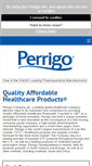Mobile Screenshot of perrigo.com